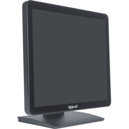 iggual MTL19X Monitor touchscreen da 19″ 1280x1024 SXGA a 10 punti con HDMI, VGA e USB - Nero