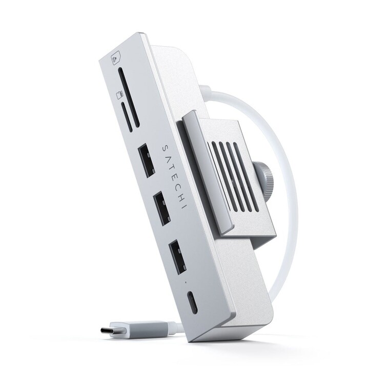 Satechi ST-UCICHS hub USB-C per iMac 24" argento