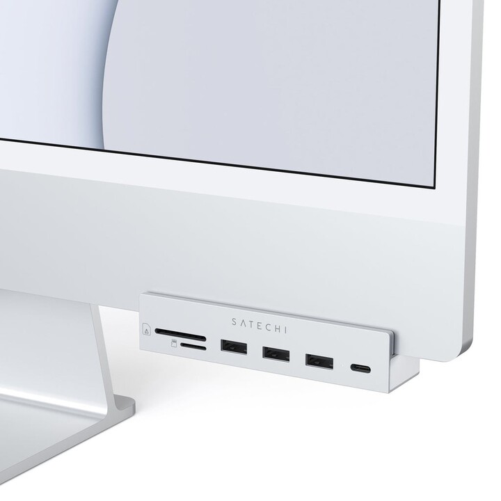 Satechi ST-UCICHS USB-C hub for 24" iMac silver