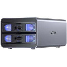 Unitek Obudowa RAID do dysku SATA 2.5''/3.5'' – 4 tryby, 40TB, 5Gb/s