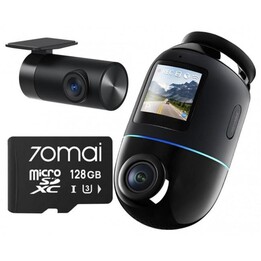 Wideorejestrator 70mai X800 4K Dual Czarna + card 70mai SD 128GB