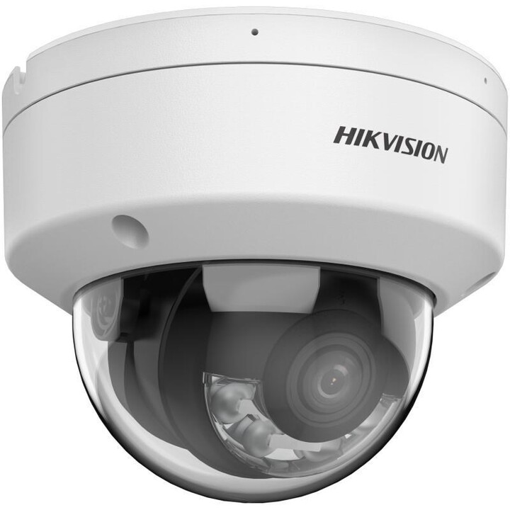 Telecamera di sicurezza IP per esterni Hikvision Pro Series con ColorVu DS-2CD2167G2H-LISU (2,8 mm) (eF) a forma di proiettile, 