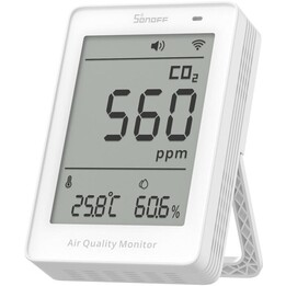 Luftqualitätsmessgerät WiFi LCD Sonoff AirGuard CO2 SAWF-08P