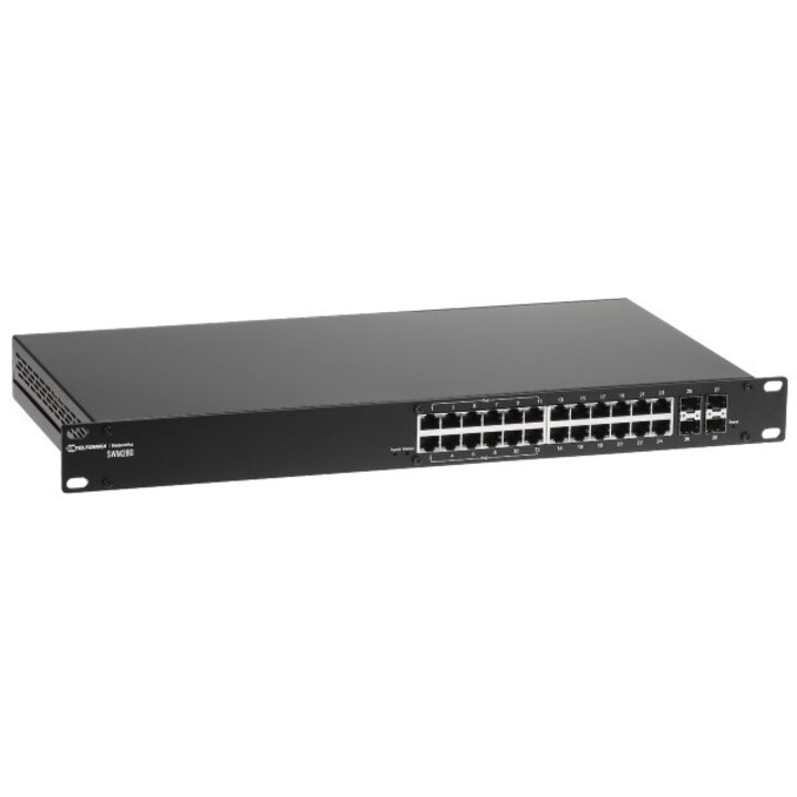 Switch Teltonika SWM280 pronto 24xGE 4xSFP 12xPoE+(SWM280000200)