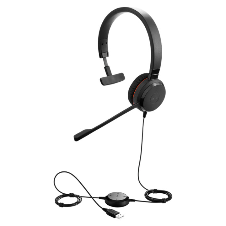 Jabra Evolve 20SE Mono USB MS Black