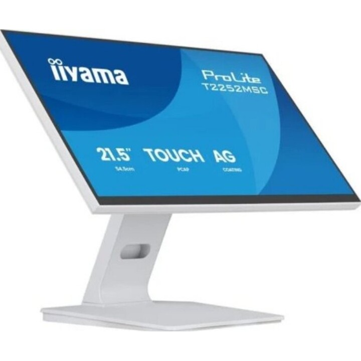 Monitor iiyama ProLite T2252MSC-W2AG 21,5" Full HD 100Hz IPS Touch Altoparlanti bianchi
