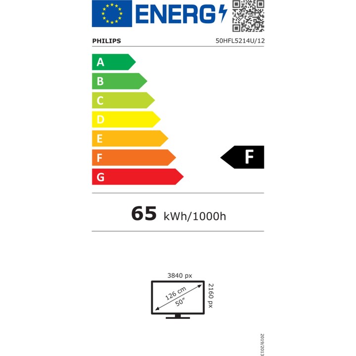 Smart TV Philips 50HFL5214U/12 LED UltraHD 4K de 50 polegadas