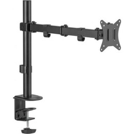 Fonestar SMM-11BA monitor desk mount up to 32" VESA 75/100 articulating arm black
