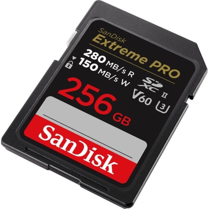 Tarjeta de memoria SanDisk Extreme PRO SDSDXEP-256G-GN4IN 256GB SDXC UHS-II V60 280MB/s