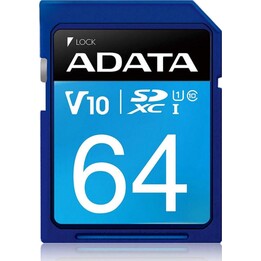 Carte mémoire Adata Premier SDXC 64GB Class 10 UHS-I