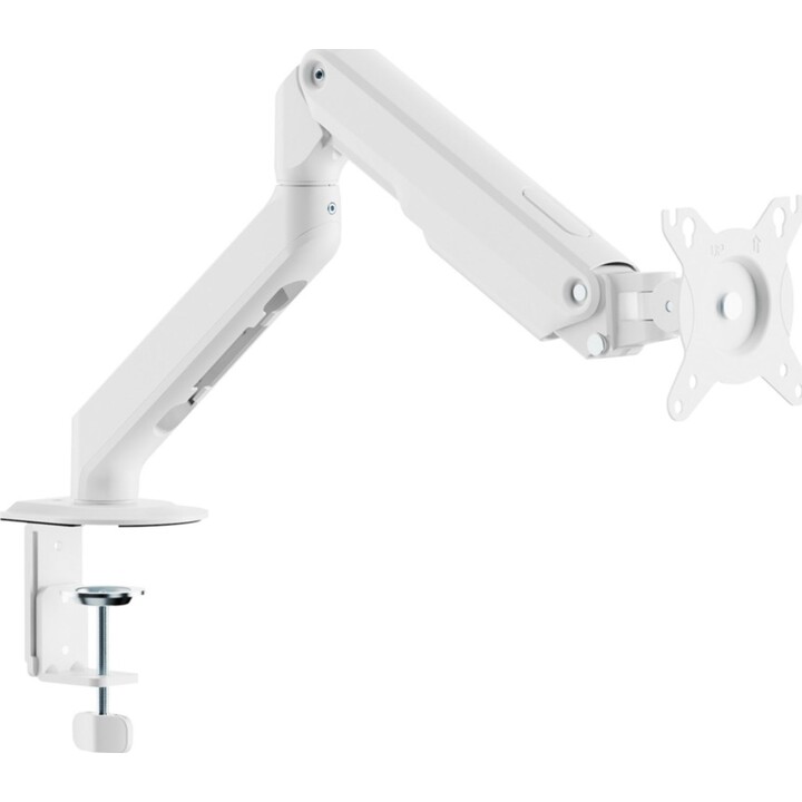 Aisens ECO Support de table avec contrepoids pivotant et inclinable pour moniteur/télévision, 9kg, blanc