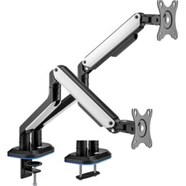 Aisens RGB Gaming Desk Mount Contrapeso Giratório e Inclinado para Monitor/TV 9Kg 17-32"