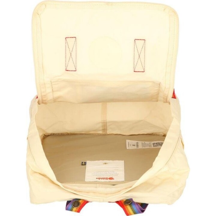 Fjallraven Kanken Rainbowm Backpack, Unisex Adult, Light Oak