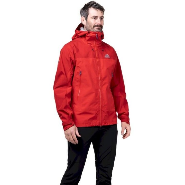 Chaqueta con capucha Mountain Equipment Saltoro GORE-TEX, Talla S, Rojo imperial