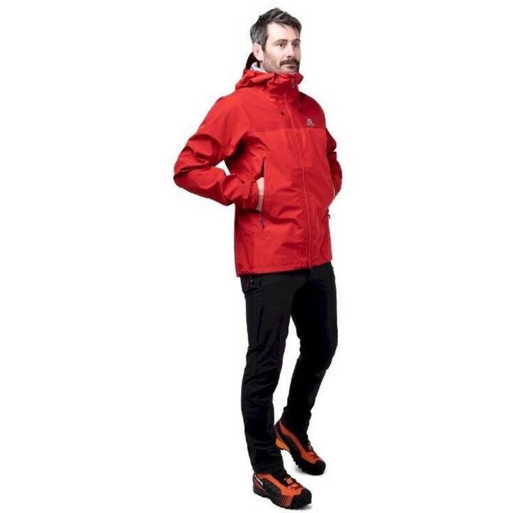 Chaqueta con capucha Mountain Equipment Saltoro GORE-TEX, Talla S, Rojo imperial