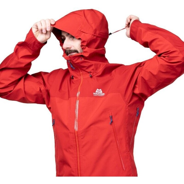 Chaqueta con capucha Mountain Equipment Saltoro GORE-TEX, Talla S, Rojo imperial
