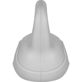Rebel ACTIVE 12 kg Rubber Kettlebell, Gray