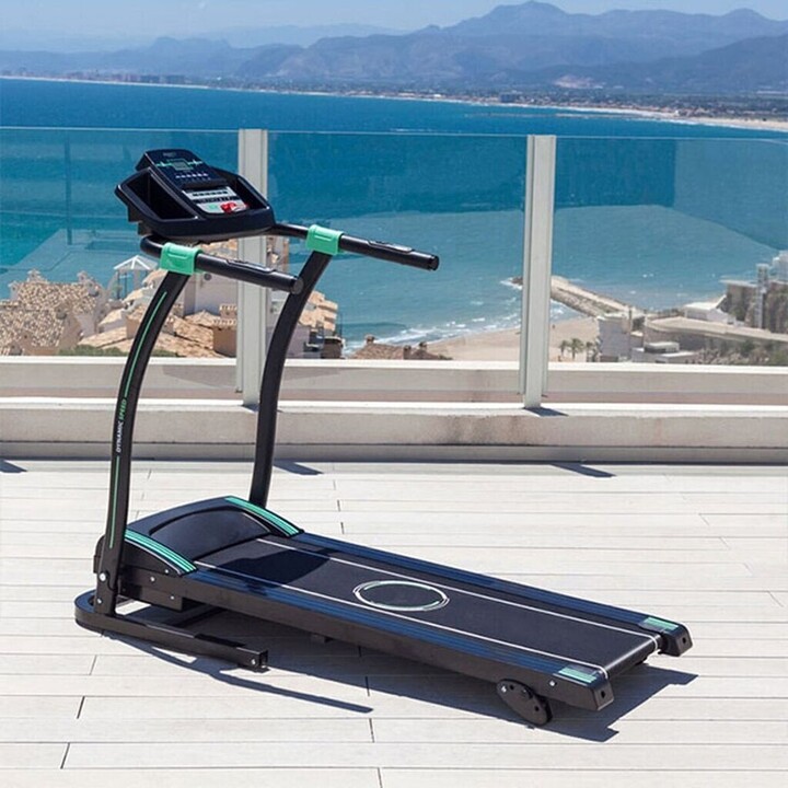 Cecotec RunnerFit Sprint Folding Treadmill, Up to 14 km/h, Black