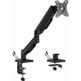 Gembird MA-DA1U-01 Suporte para monitor 81,3 cm (32") Secretária Preto