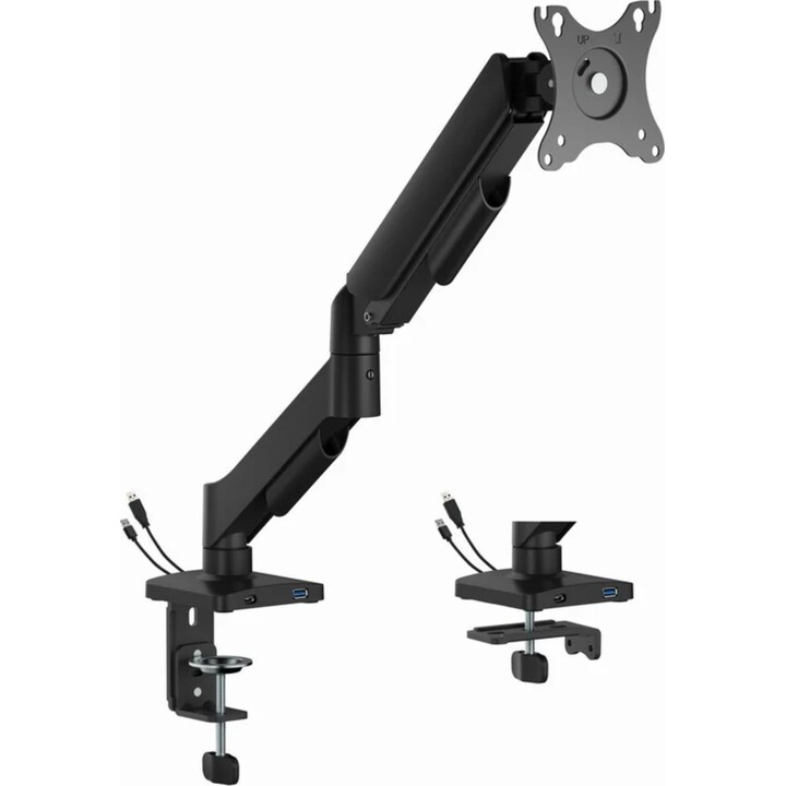 Gembird MA-DA1U-01 Supporto per monitor 81,3 cm (32") Desktop Nero