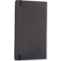 Moleskine Classic Cuaderno A5 192 Hojas Páginas Rayadas Tapa Blanda Negro
