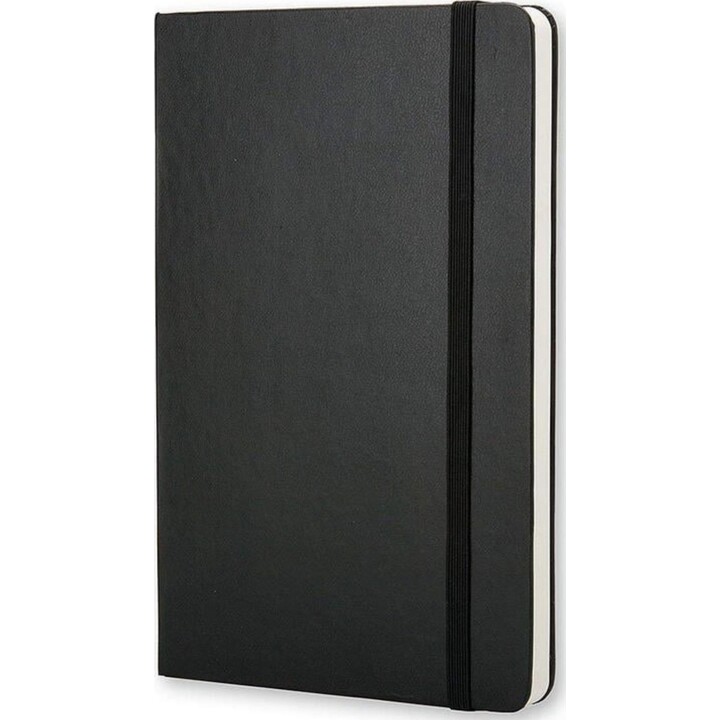 Moleskine QP062 Cahier A5 240 feuilles unies noir