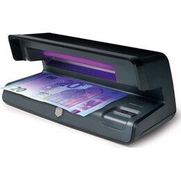 SafeScan 70 Counterfeit Bill Detector with UV Lamp, Black
