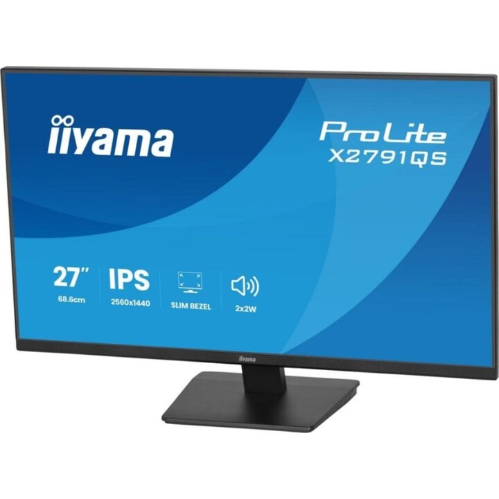 iiyama ProLite X2791QS-B1 27" Quad HD 75Hz Monitor IPS 1ms Altoparlanti VESA
