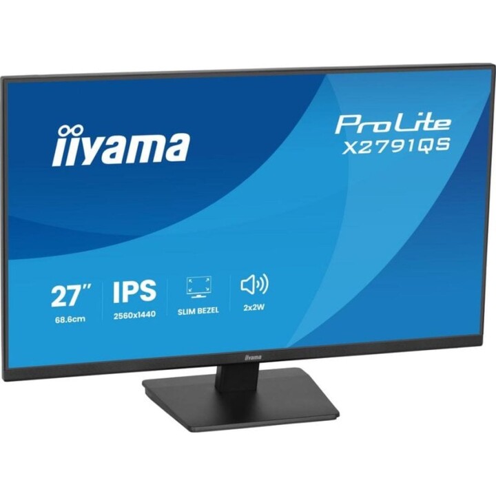 iiyama ProLite X2791QS-B1 27" Quad HD 75Hz Monitor IPS 1ms Altoparlanti VESA