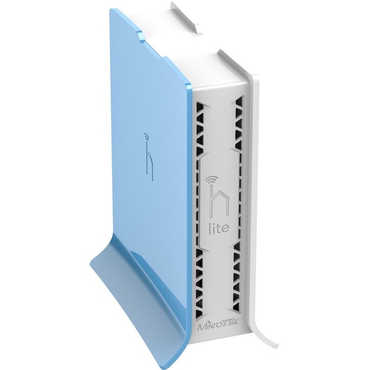 Mikrotik hAP Lite Tower WLAN-Router, RB941-2ND-TC, 2,4 GHz, 4x RJ45 100 Mbit/s