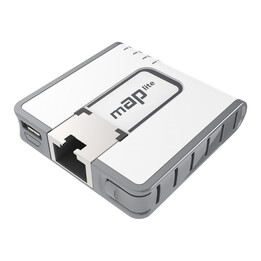 Ponto de acesso Mikrotik mAP Lite, Rbmapl-2nd, 2x2 MIMO, 2,4 GHz, 1x RJ45 100 Mb/s