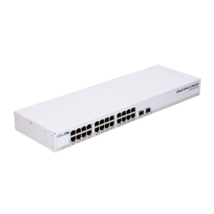 Switch Mikrotik Css326-24g-2s+rm, 24x Rj45 1000mb/s, 2x Sfp+