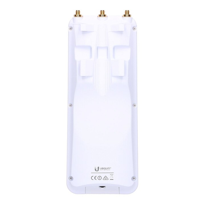 Station de base Ubiquiti RP-5AC-Gen2, Rocket 5AC, 5 GHz, 1 port RJ45 1000 Mb/s, 2 ports RP-SMA