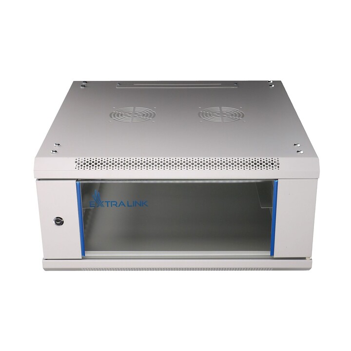 Extralink 4U 600x600 Grauer Wandschrank
