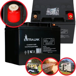 Extralink AGA 12V 40ah | Batterie | péché Mantenimiento
