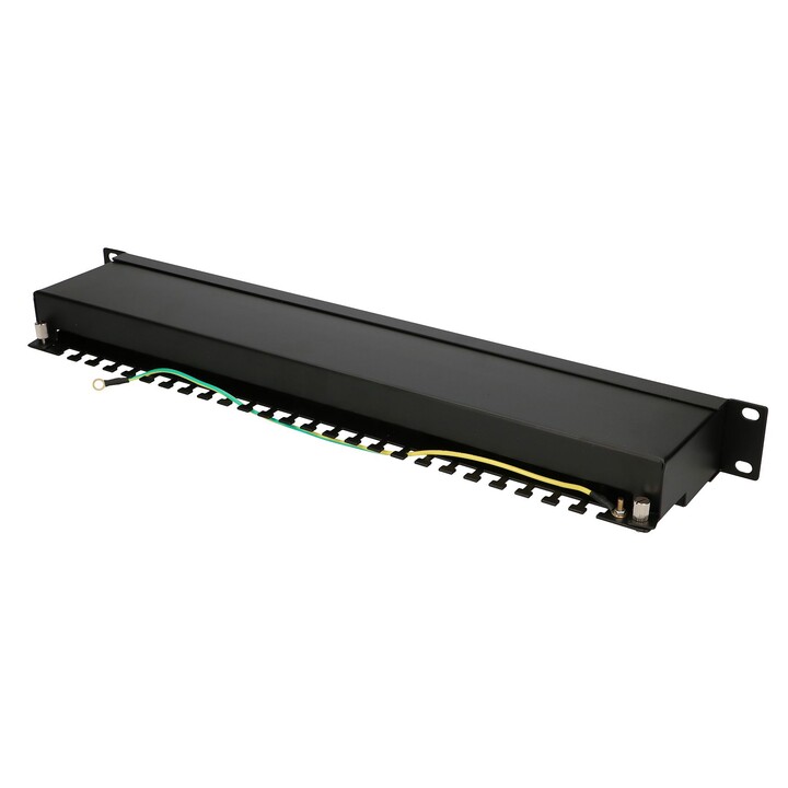 Panneau de brassage Extralink Cat5e STP V2, 24 ports