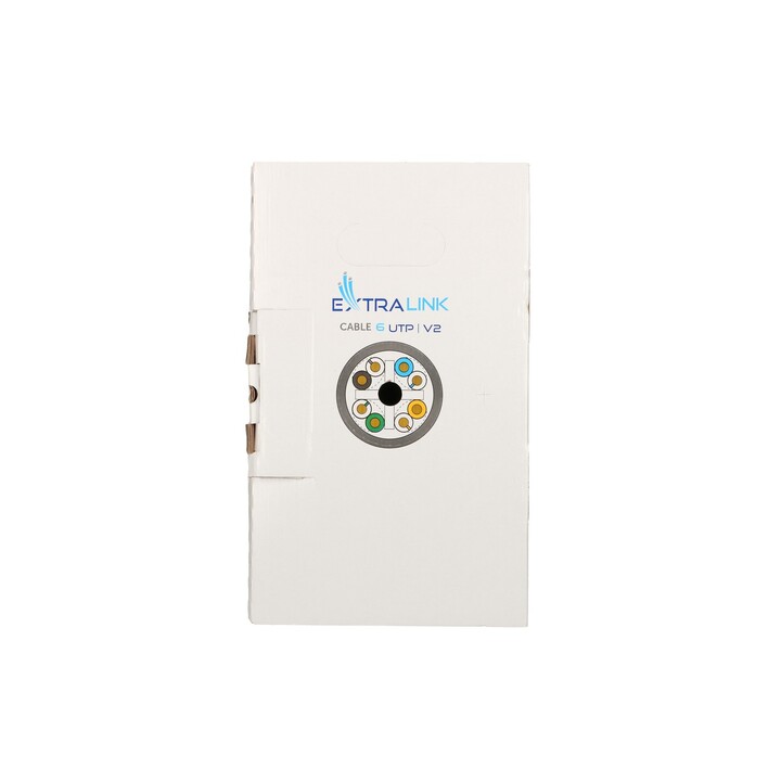 Extralink Cat6 UTP (u/utp) V2 Internal network cable, 305m