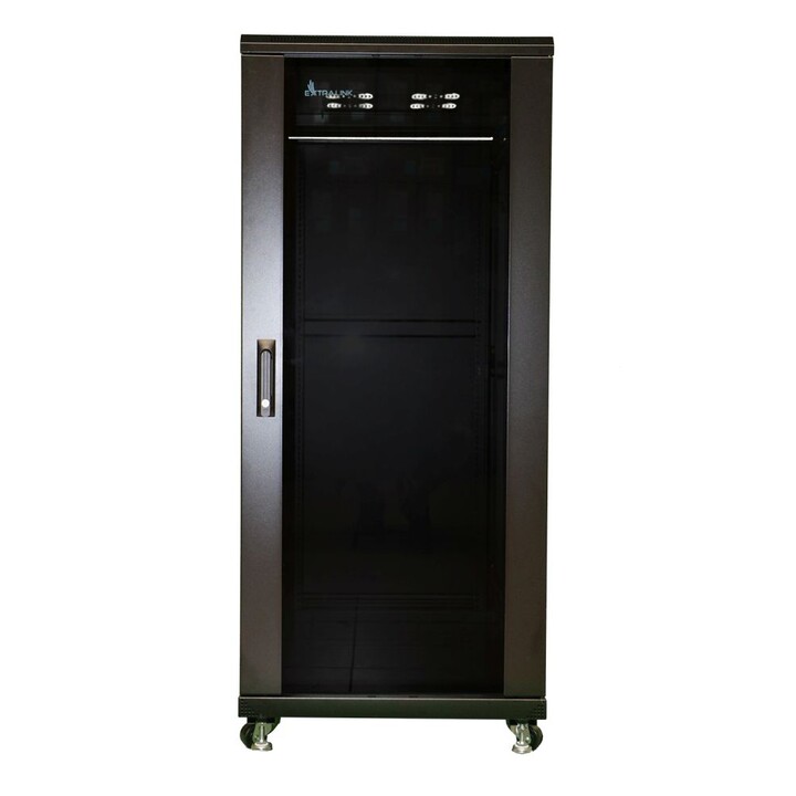 Gabinete para rack Extralink 27U 600x1000 Preto