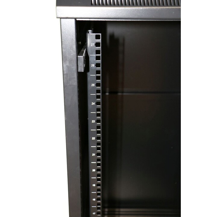 Armadio rack Extralink 27U 600x1000 Nero