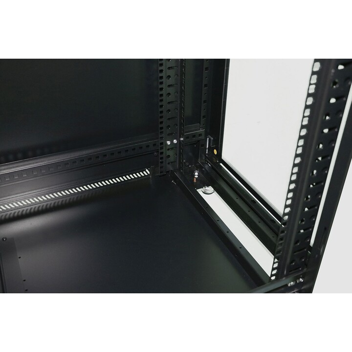 Armadio rack Extralink 27U 600x1000 Nero