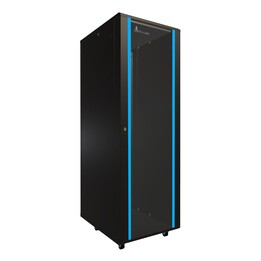 Armadio rack da pavimento Extralink 37U 600x800 nero