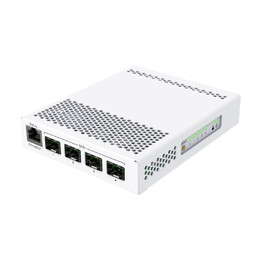 Switch Mikrotik Crs305-1g-4s+in, 1x Rj45 1000mb/s, 4x Sfp+