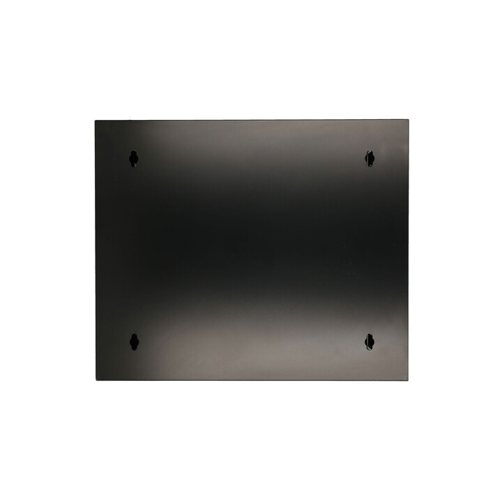 Baie de brassage Extralink 6U 600x600 AZH noire, montage mural, double section