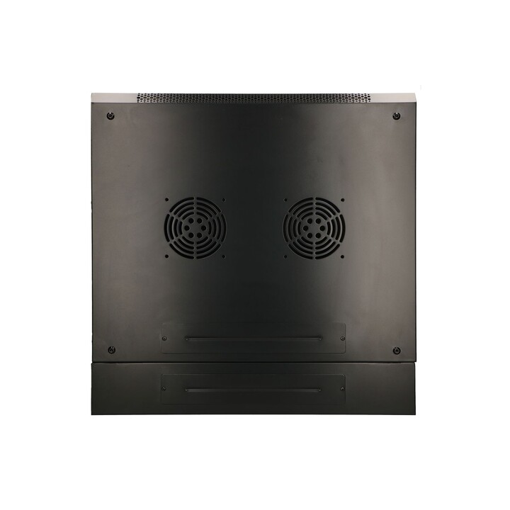 Baie de brassage Extralink 6U 600x600 AZH noire, montage mural, double section