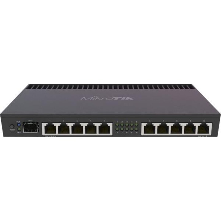 Mikrotik RB4011IGS+RM Router, 10x RJ45 1000 Mbit/s, 1x SFP+