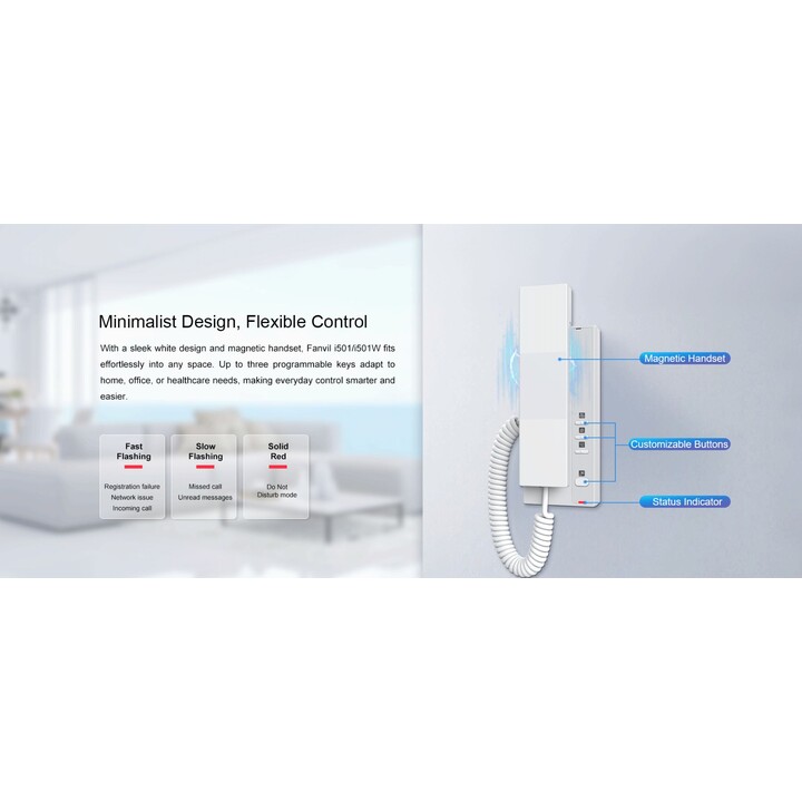 Fanvil i501 SIP intercom for video intercom