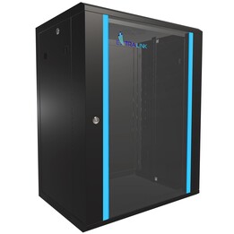 Extralink 15U Rack-Schrank 600x450 Schwarz, Wandmontage