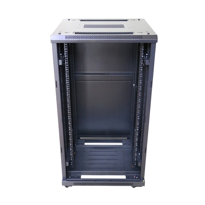 Extralink Rack-Schrank 22 HE 600 x 800 mm Schwarz