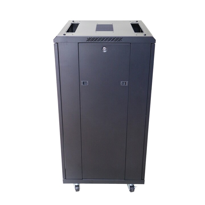 Extralink Rack-Schrank 22 HE 600 x 800 mm Schwarz