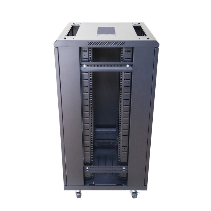 Extralink Rack-Schrank 22 HE 600 x 800 mm Schwarz